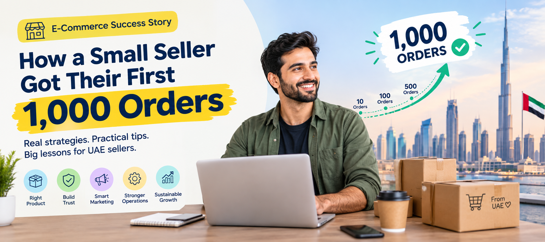 How a Small Seller Got Their First 1,000 Orders